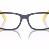 Ray-Ban RY1621F 3937 - Dark Blue On Yellow eyeglasses front view