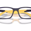 Ray-Ban RY1621F 3937 - Dark Blue On Yellow eyeglasses angle view