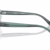 Ray-Ban RY1636 3990 - Striped Green On Transparent Green eyeglasses side view