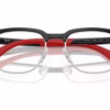 Ray-Ban RY1641 3928 - Black On Silver eyeglasses angle view