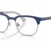 Ray-Ban RY1641 7505 - Blue On Gunmetal eyeglasses angle view