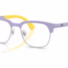 Ray-Ban RY1641 7506 - Lilac On Silver eyeglasses angle view