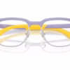 Ray-Ban RY1641 7506 - Lilac On Silver eyeglasses angle view