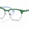 Ray-Ban RY1641 7507 - Green On Gunmetal eyeglasses angle view