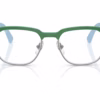 Ray-Ban RY1641 7507 - Green On Gunmetal eyeglasses front view