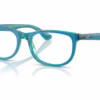 Ray-Ban RY1642 3996 - Transparent Blue & Green eyeglasses angle view