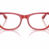 Ray-Ban RY1642 3998 - Transparent Red & Yellow eyeglasses front view