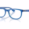 Ray-Ban RY1642 3999 - Transparent Blue & Grey eyeglasses angle view