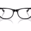 Ray-Ban RY1642F 3529 - Black On Transparent eyeglasses front view