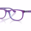 Ray-Ban RY1642F 3997 - Transparent Violet & Light Blue eyeglasses angle view
