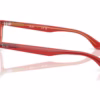 Ray-Ban RY1642F 3998 - Transparent Red & Yellow eyeglasses side view