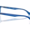 Ray-Ban RY1642F 3999 - Transparent Blue & Grey eyeglasses side view