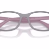 Ray-Ban RY1644 7512 - Purple On Rubber Pink eyeglasses angle view