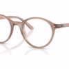 Ray-Ban RY1730 7549 - Transparent Light Brown eyeglasses angle view