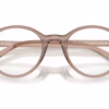 Ray-Ban RY1730 7549 - Transparent Light Brown eyeglasses angle view