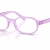 Ray-Ban RY1904 3985 - Transparent Violet eyeglasses angle view