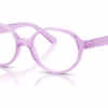 Ray-Ban RY1905 3985 - Transparent Violet eyeglasses angle view