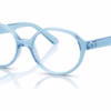 Ray-Ban RY1905F 3981 - Transparent Blue eyeglasses angle view