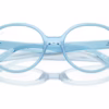 Ray-Ban RY1905F 3981 - Transparent Blue eyeglasses angle view
