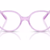 Ray-Ban RY1905F 3985 - Transparent Violet eyeglasses front view