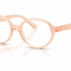 Ray-Ban RY1905F 3986 - Transparent Orange eyeglasses angle view