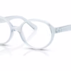 Ray-Ban RY1905F 3987 - Transparent Light Blue eyeglasses angle view