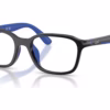 Ray-Ban RY1906 7540 - Black & Rubber Blue eyeglasses angle view