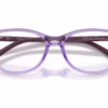 Ray-Ban RY1907 7515 - Transparent Violet eyeglasses angle view