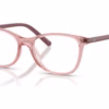 Ray-Ban RY1907 7516 - Transparent Pink eyeglasses angle view