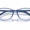 Ray-Ban RY1907 7542 - Transparent Light Blue eyeglasses angle view