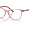Ray-Ban RY1907F 7516 - Transparent Pink eyeglasses angle view