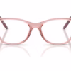 Ray-Ban RY1907F 7516 - Transparent Pink eyeglasses front view