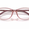 Ray-Ban RY1907F 7516 - Transparent Pink eyeglasses angle view