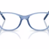 Ray-Ban RY1907F 7542 - Transparent Light Blue eyeglasses front view