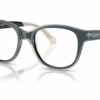 Ray-Ban RY1950 7202 - Black On Transparent eyeglasses angle view