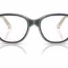 Ray-Ban RY1950 7202 - Black On Transparent eyeglasses front view