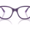 Ray-Ban RY1950 7206 - Violet On Transparent Violet eyeglasses front view
