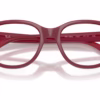 Ray-Ban RY1950 7207 - Fucsia On Transparent Fucsia eyeglasses angle view
