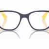 Ray-Ban RY9078V 3937 - Dark Blue On Yellow eyeglasses front view
