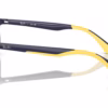 Ray-Ban RY9078V 3937 - Dark Blue On Yellow eyeglasses side view