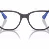 Ray-Ban RY9078VF 3949 - Grey On Blue eyeglasses front view
