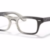 Ray-Ban RY9083V 3889 - Transparent Grey eyeglasses angle view