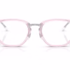 Ray-Ban RY9085V 7520 - Transparent Pink eyeglasses front view