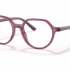 Ray-Ban RY9095V 3898 - Transparent Pink eyeglasses angle view