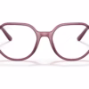 Ray-Ban RY9095V 3898 - Transparent Pink eyeglasses front view