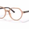 Ray-Ban RY9095V 3899 - Transparent Brown eyeglasses angle view