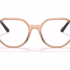 Ray-Ban RY9095V 3899 - Transparent Brown eyeglasses front view