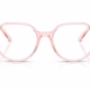 Ray-Ban RY9095V 7547 - Transparent Pink eyeglasses front view