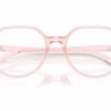 Ray-Ban RY9095V 7547 - Transparent Pink eyeglasses angle view