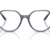 Ray-Ban RY9095V 7548 - Transparent Blue eyeglasses front view